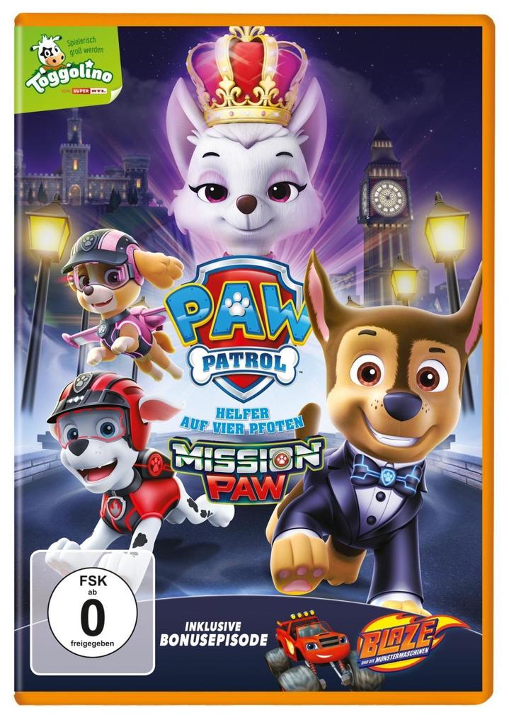 Image of DVD Paw Patrol - Mission Paw Hörbuch