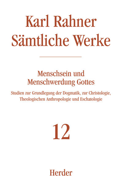Karl Rahner Sämtliche Werke