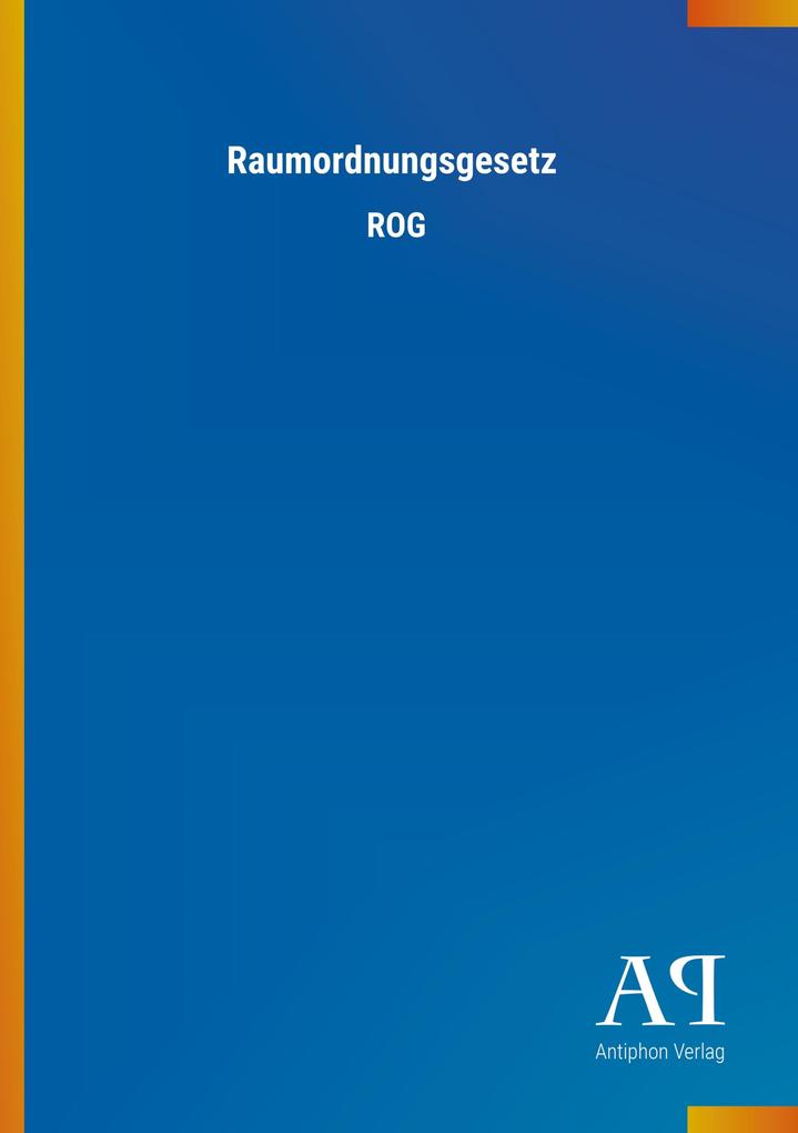 Raumordnungsgesetz