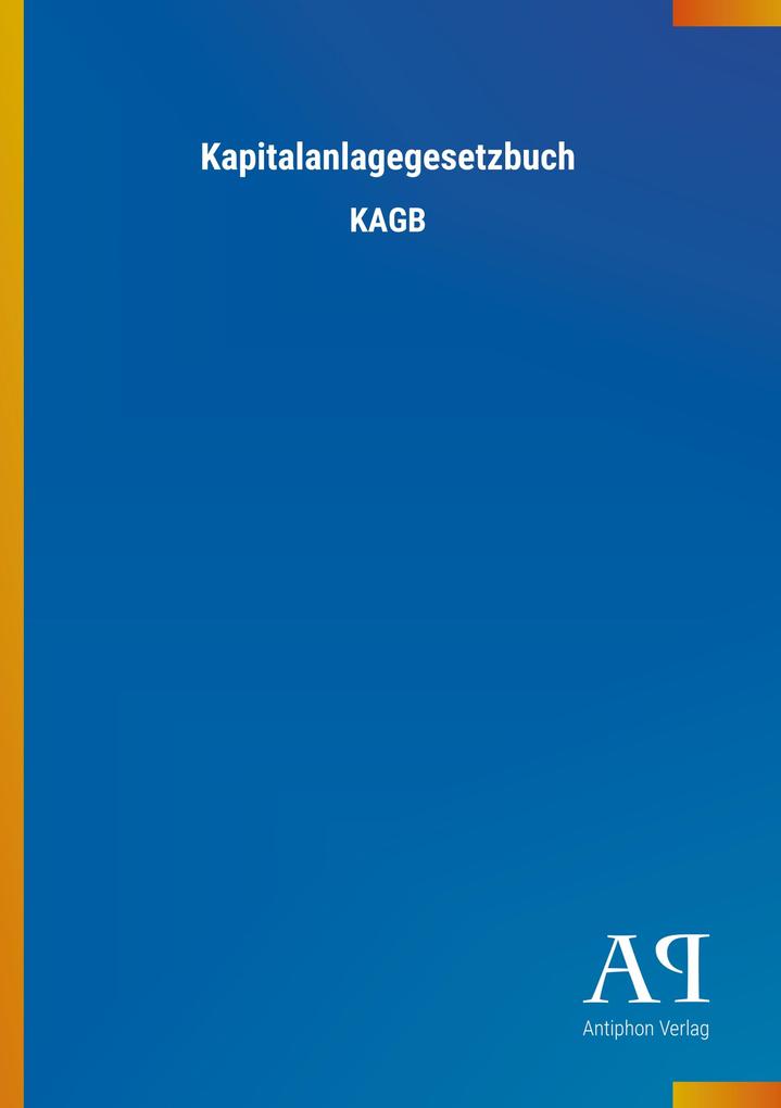 Kapitalanlagegesetzbuch
