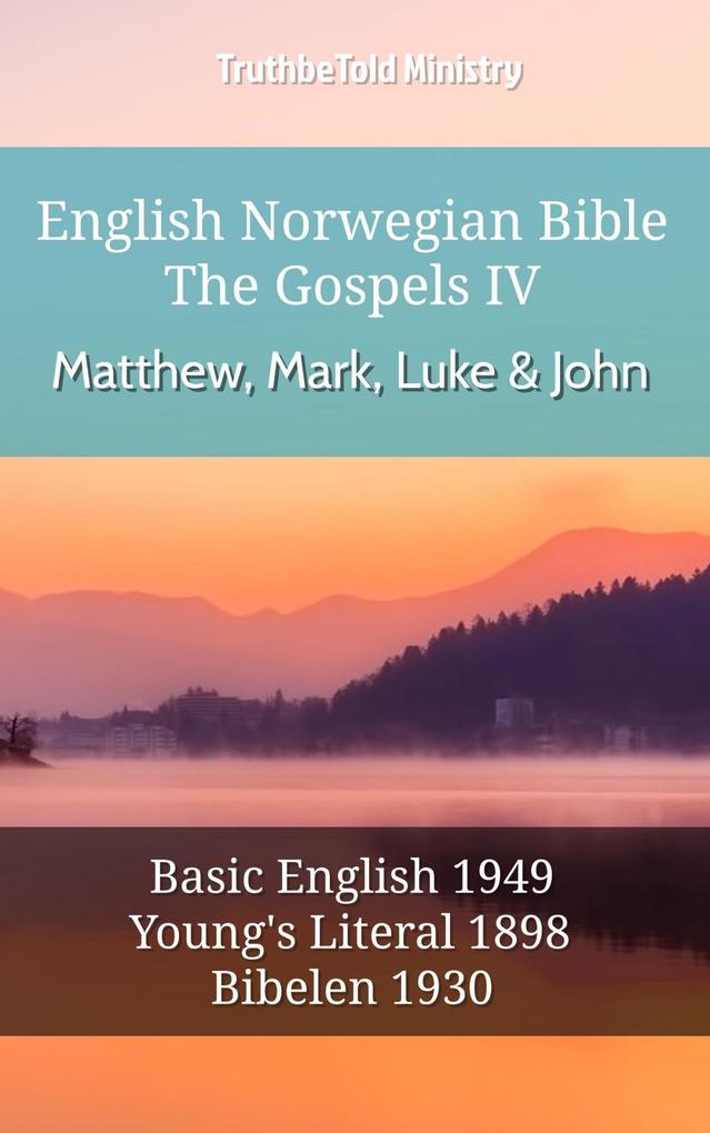 English Norwegian Bible - The Gospels IV - Matthew Mark Luke and John