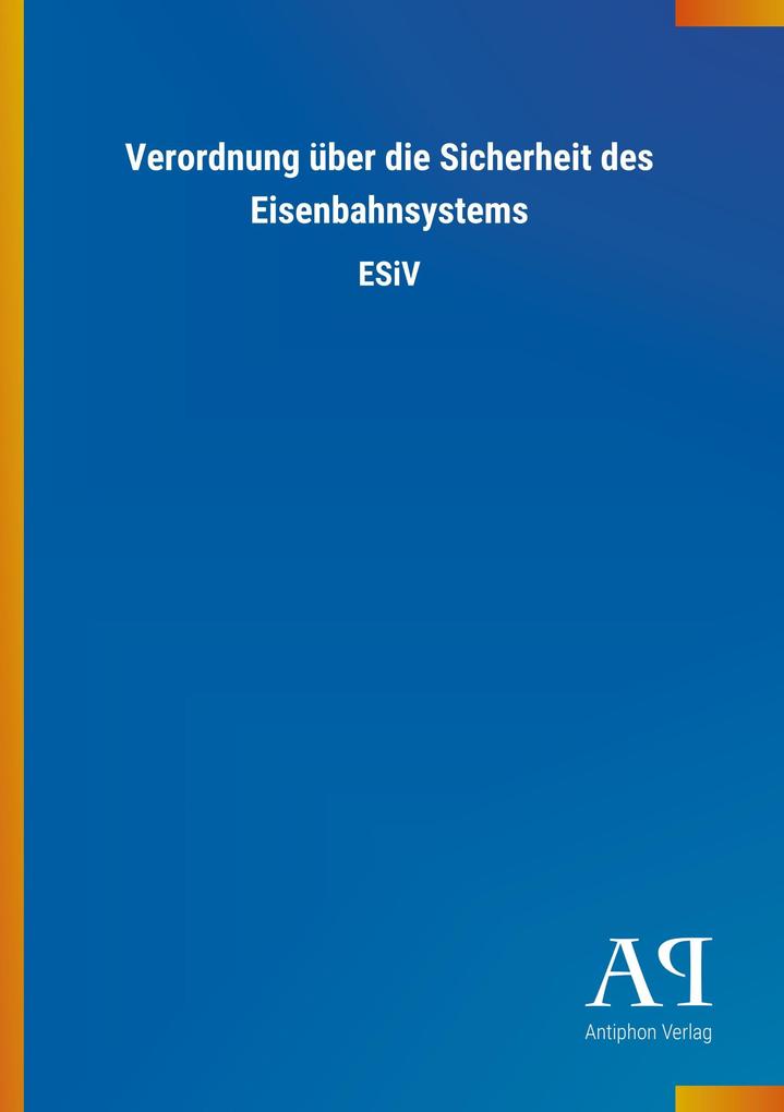 Image of Verordnung über die Sicherheit des Eisenbahnsystems