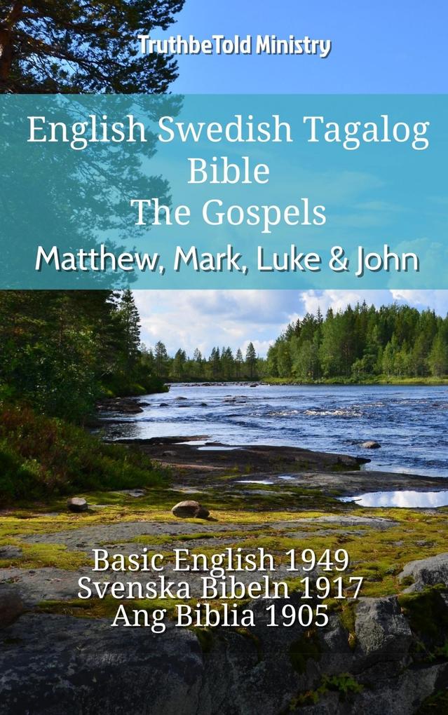 English Swedish Tagalog Bible - The Gospels - Matthew Mark Luke & John