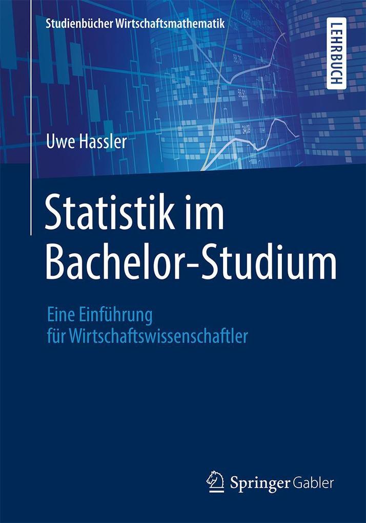Statistik Im Bachelor Studium Buch Kartoniert Uwe Hassler