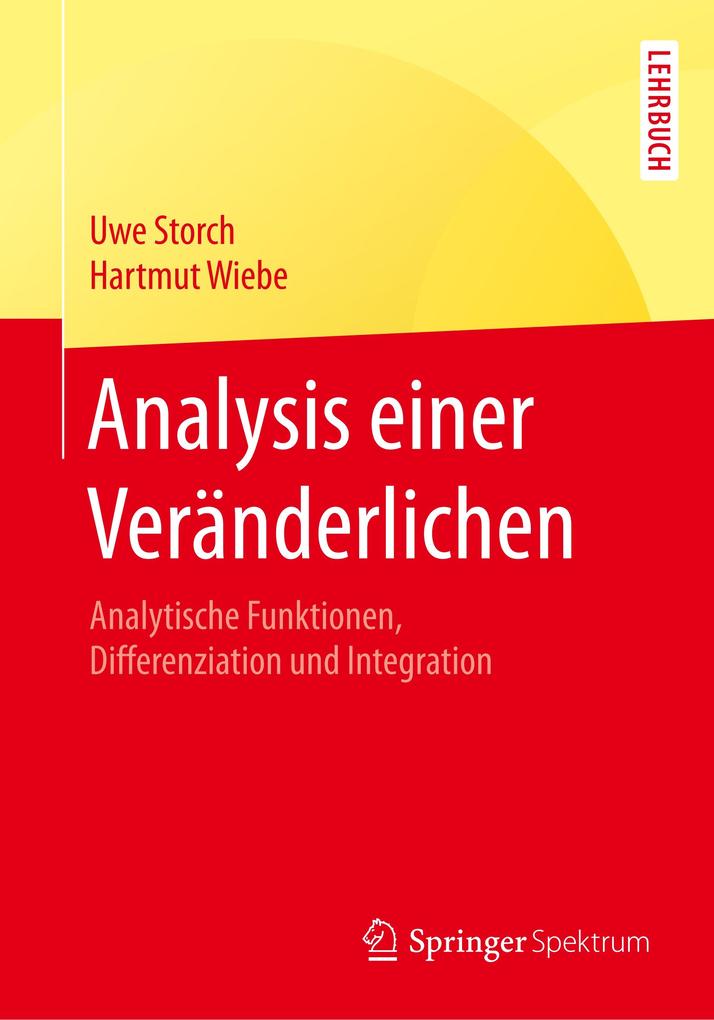 Analysis einer Veränderlichen