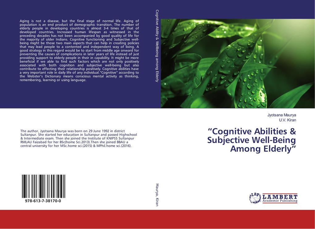 'Cognitive Abilities & Subjective Well-Being Among Elderly'