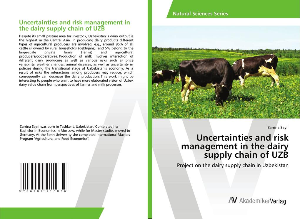 Uncertainties and risk management in the dairy supply chain of UZB