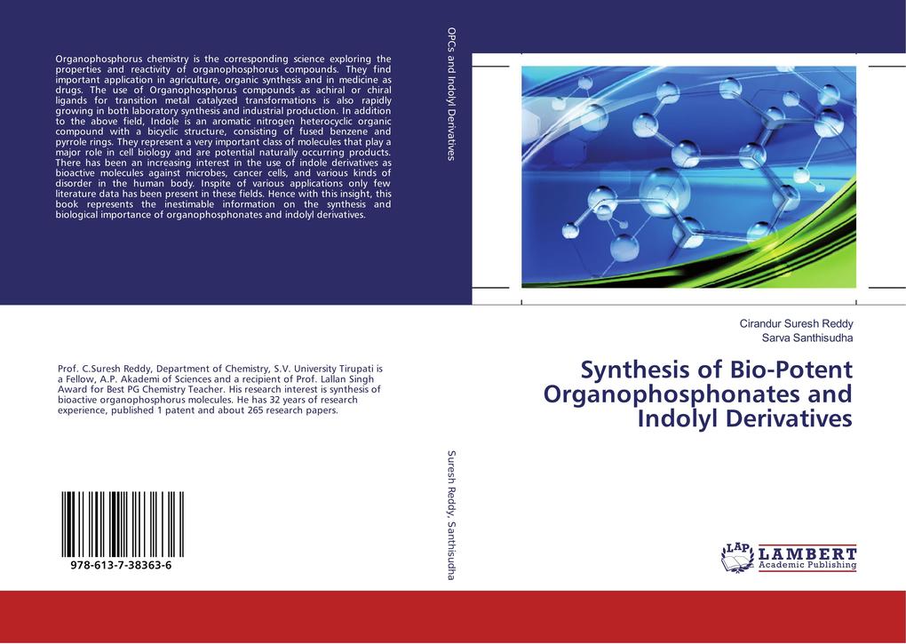 Synthesis of Bio-Potent Organophosphonates and Indolyl Derivatives
