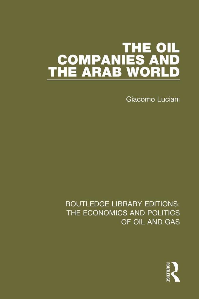 The Oil Companies and the Arab World