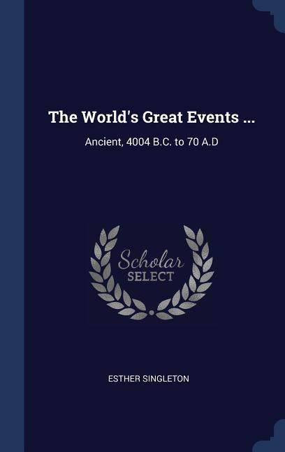 The World‘s Great Events ...
