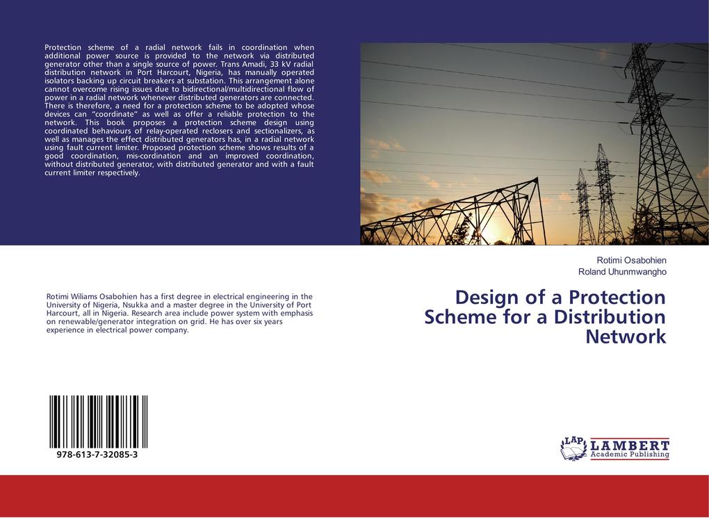 Design of a Protection Scheme for a Distribution Network