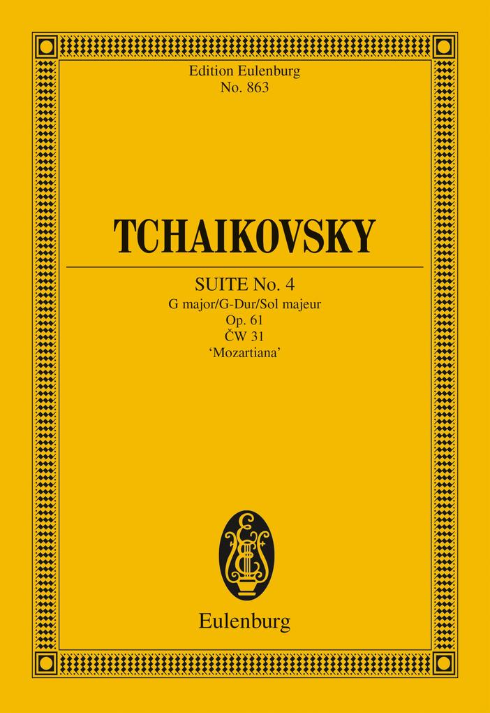 Suite No. 4 G major