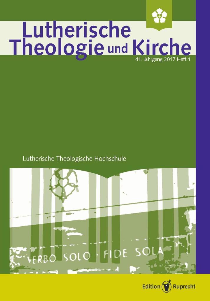 Lutherische Theologie und Kirche 1/2017 - Einzelkapitel - Paradies der Seele. Zu Johann Rists geistlicher Lyrik