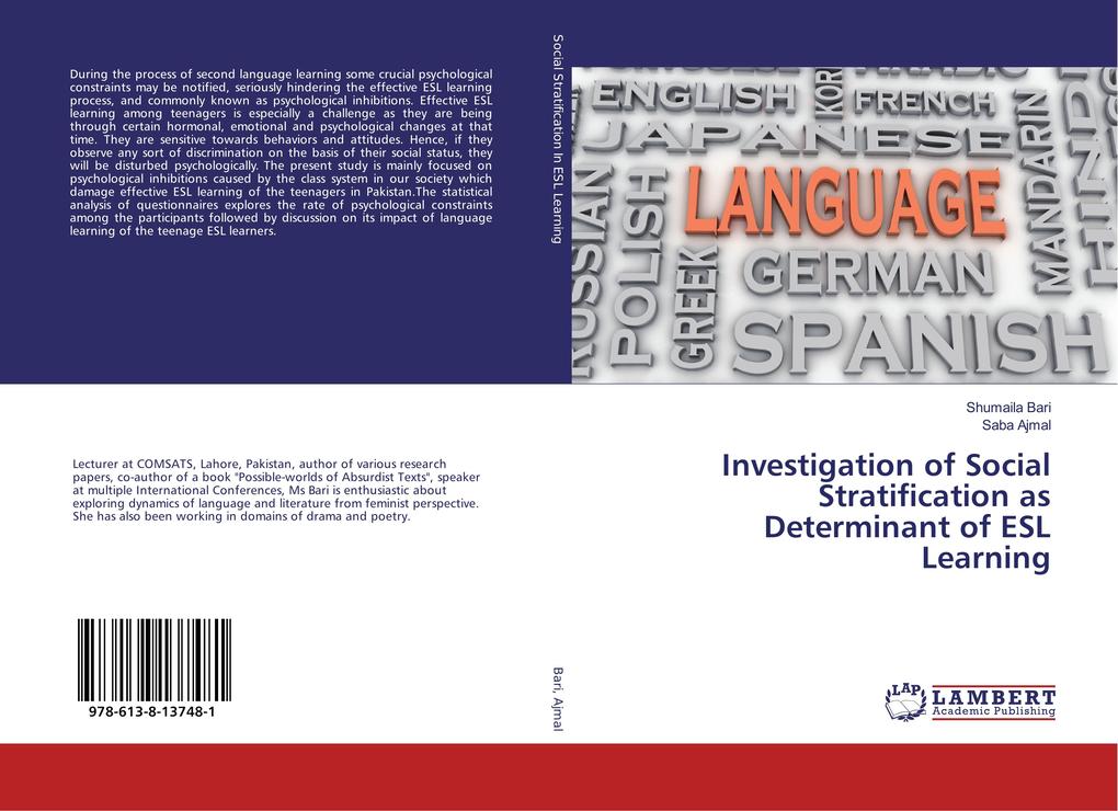 Investigation of Social Stratification as Determinant of ESL Learning