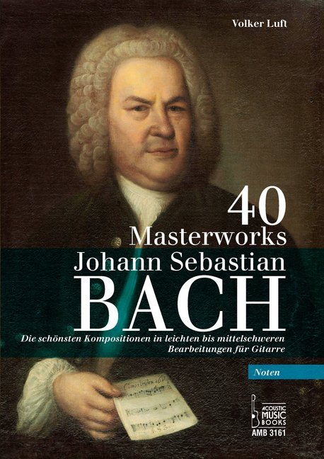 40 Masterworks Bearbeitungen für Gitarre (Noten)