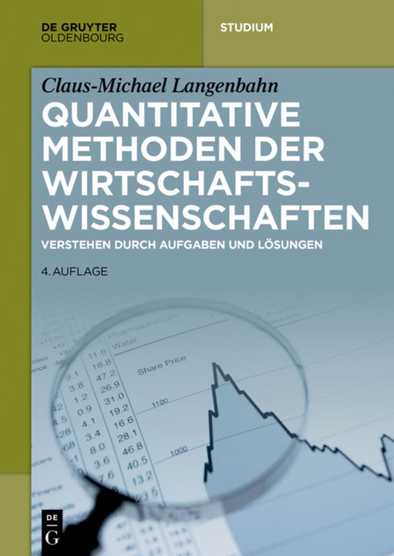 Quantitative Methoden Der Wirtschaftswissenschaften Buch Kartoniert Claus Michael Langenbahn