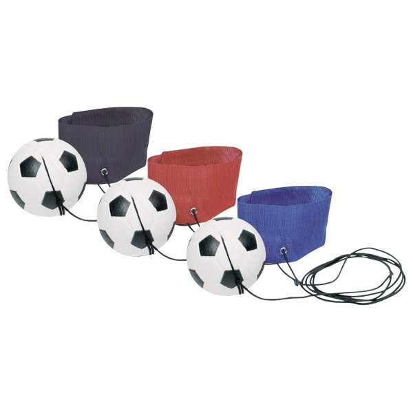 Image of Goki 15330 - Fussball Armband Returnball mit Handgelenkhalter und Gummischnur sortiert 1 Stück
