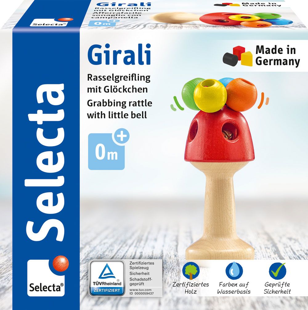 Image of Schmidt Spiele - Selecta - Girali Stielgreifling 10 cm