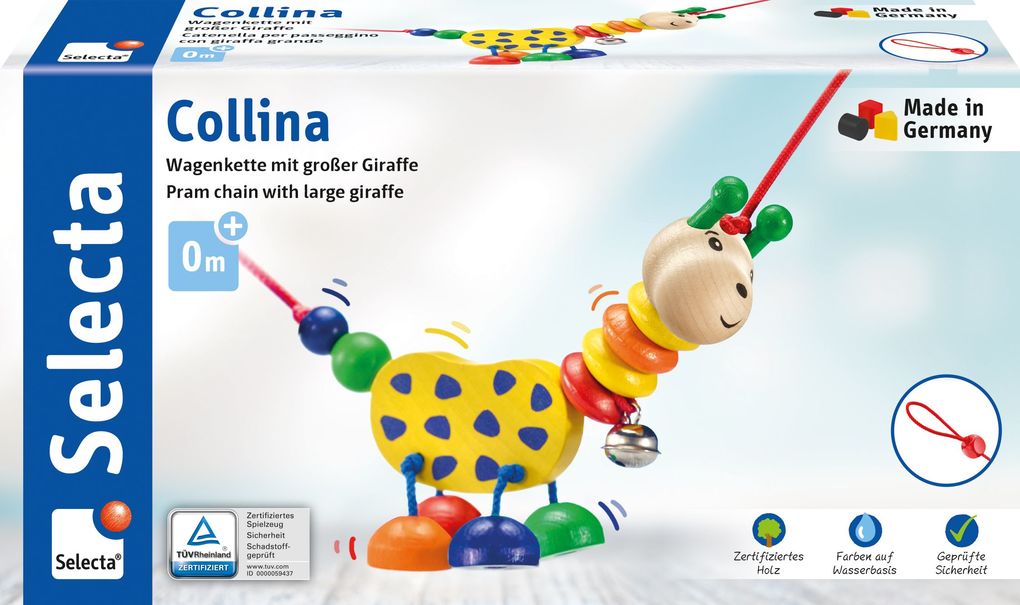 Image of Schmidt Spiele - Selecta - Collina Wagenkette 63 cm