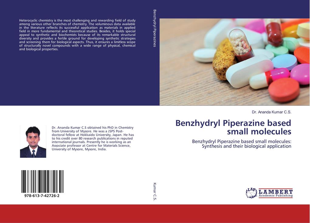 Benzhydryl Piperazine based small molecules