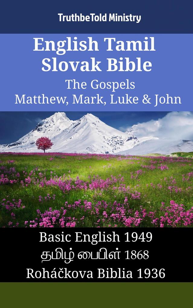 English Tamil Slovak Bible - The Gospels - Matthew Mark Luke & John