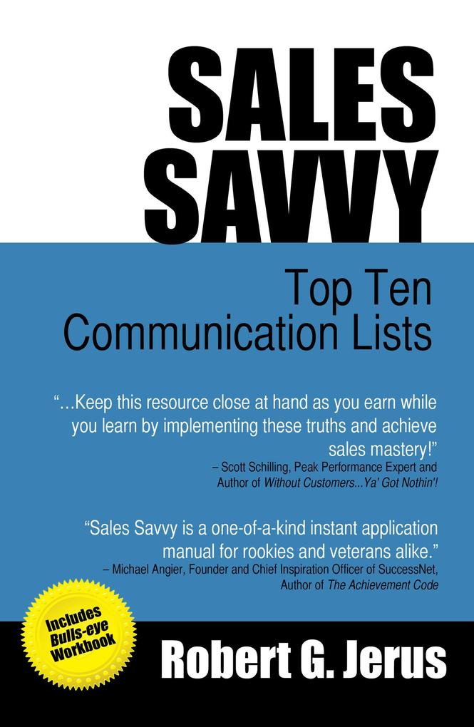 Sales Savvy: Top Ten Communication Lists