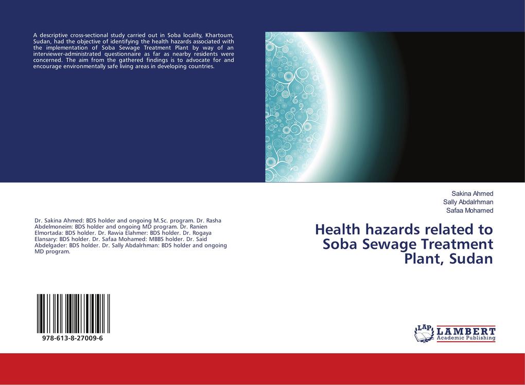 Health hazards related to Soba Sewage Treatment Plant Sudan
