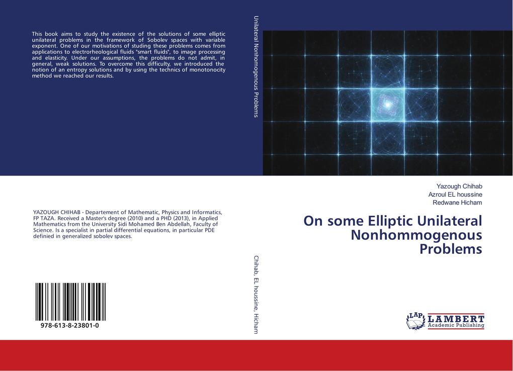 On some Elliptic Unilateral Nonhommogenous Problems