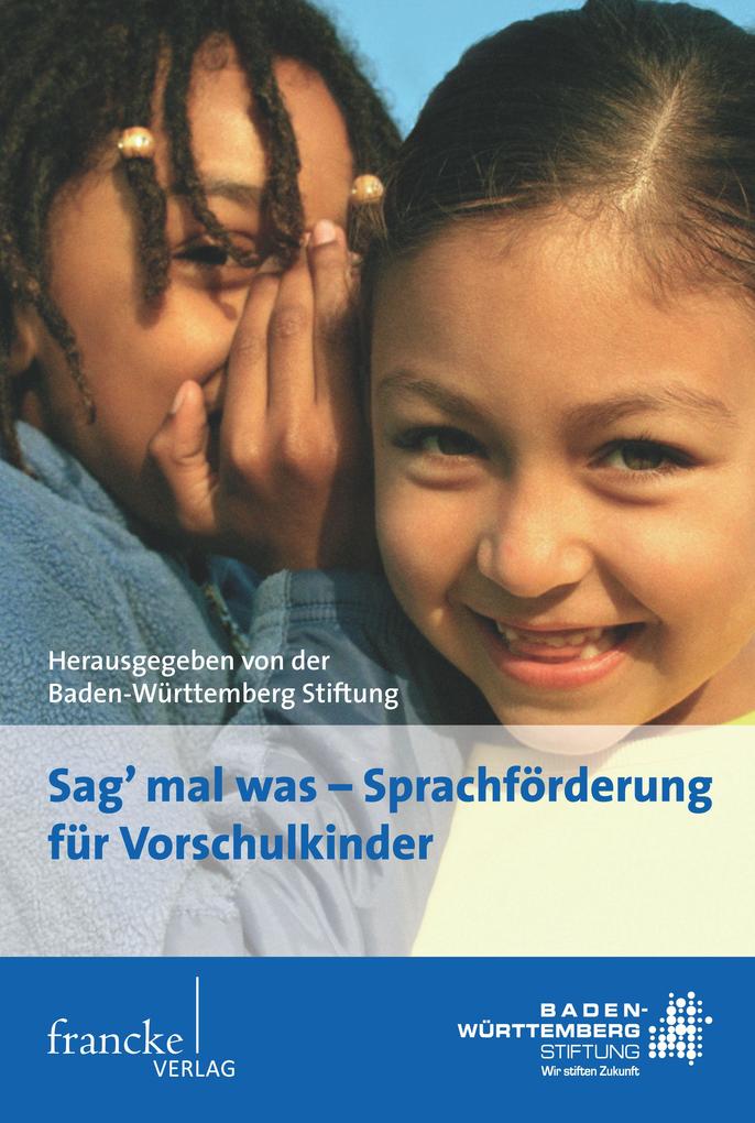 'Sag' mal was' - Sprachförderung für Vorschulkinder