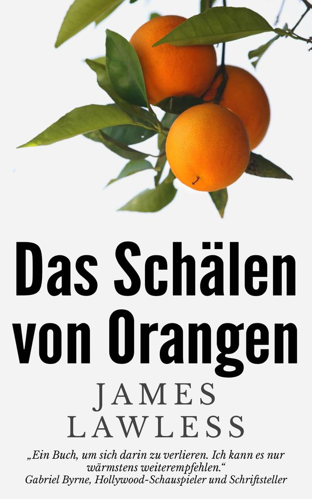 Das Schalen von Orangen