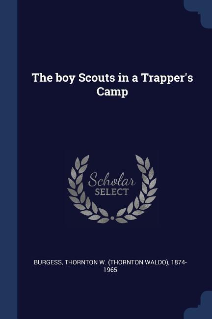 The boy Scouts in a Trapper‘s Camp
