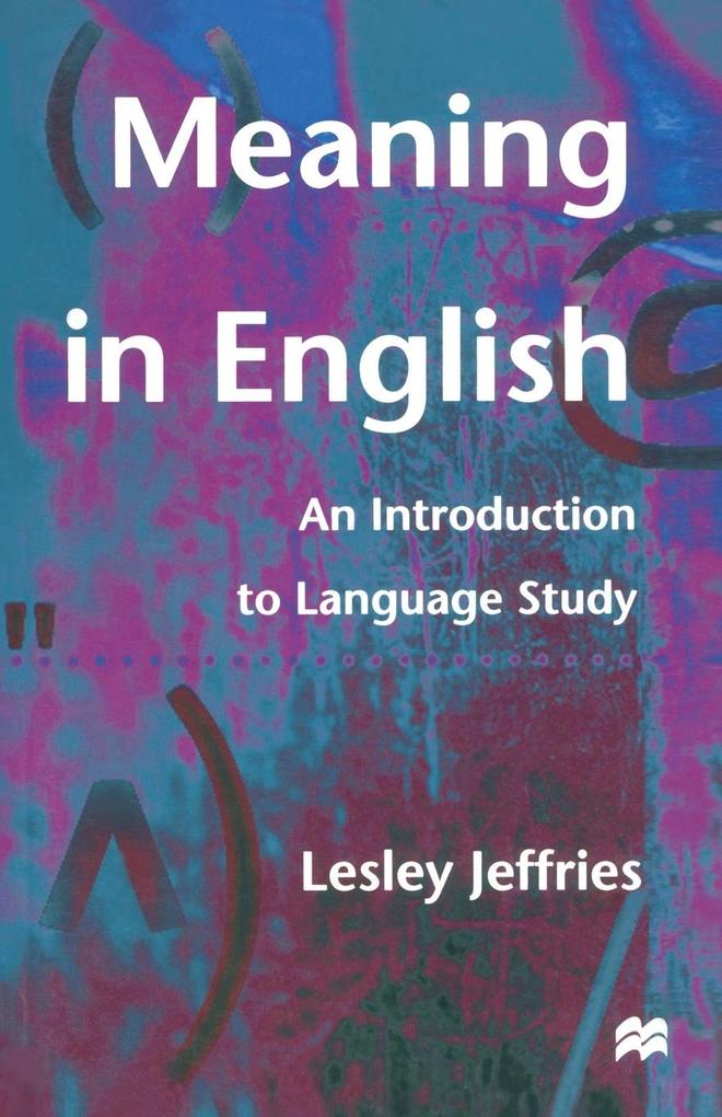 Meaning in English