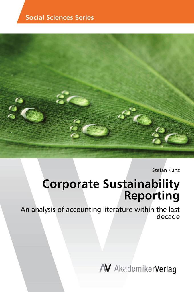 Corporate Sustainability Reporting