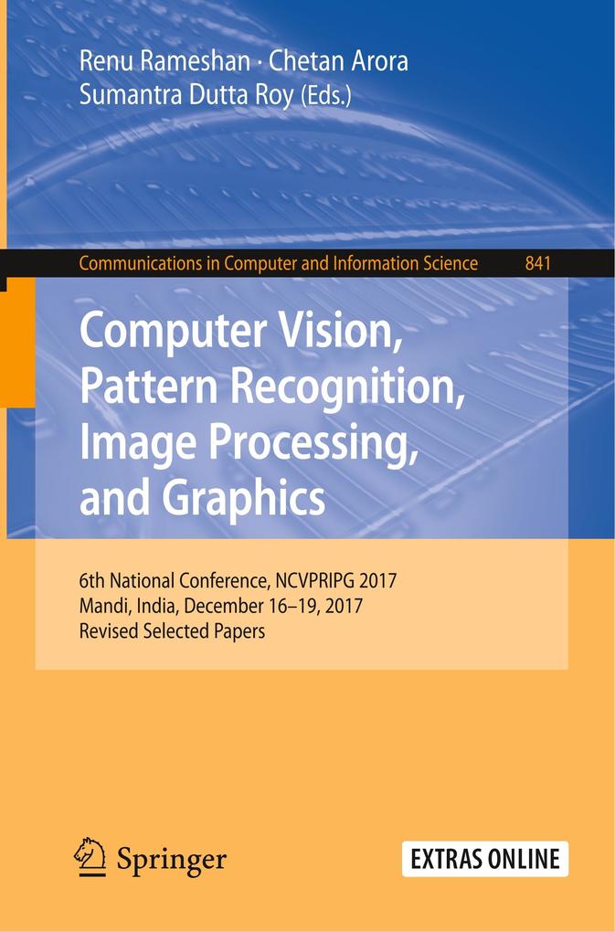 Computer Vision Pattern Recognition Image Processing and Graphics
