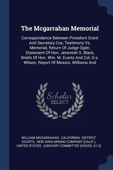 The Mcgarrahan Memorial
