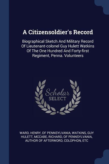 A Citizensoldier‘s Record