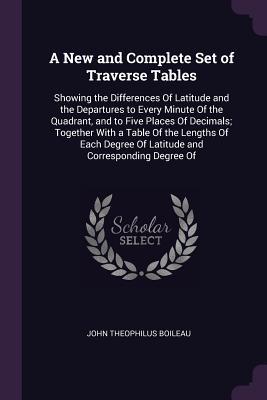 A New and Complete Set of Traverse Tables