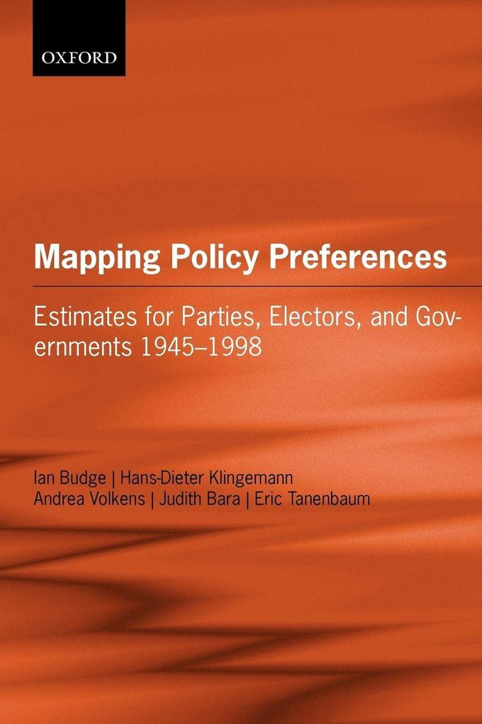 Mapping Policy Preferences