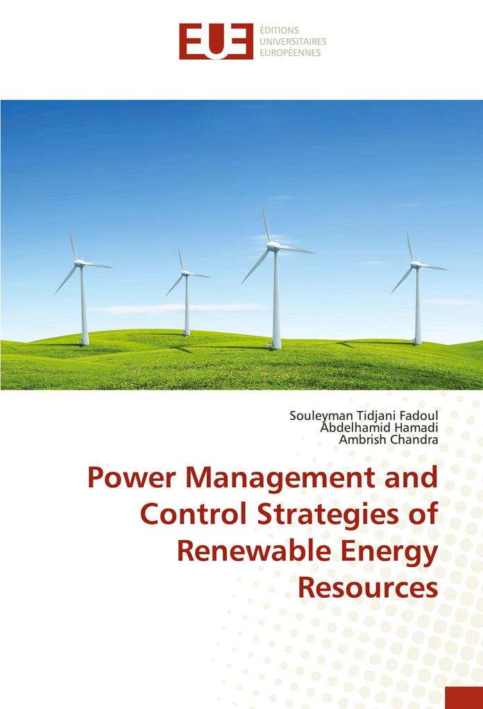 Power Management and Control Strategies of Renewable Energy Resources