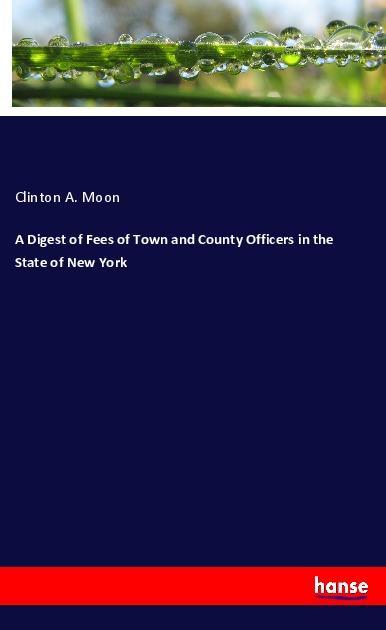 A Digest of Fees of Town and County Officers in the State of New York