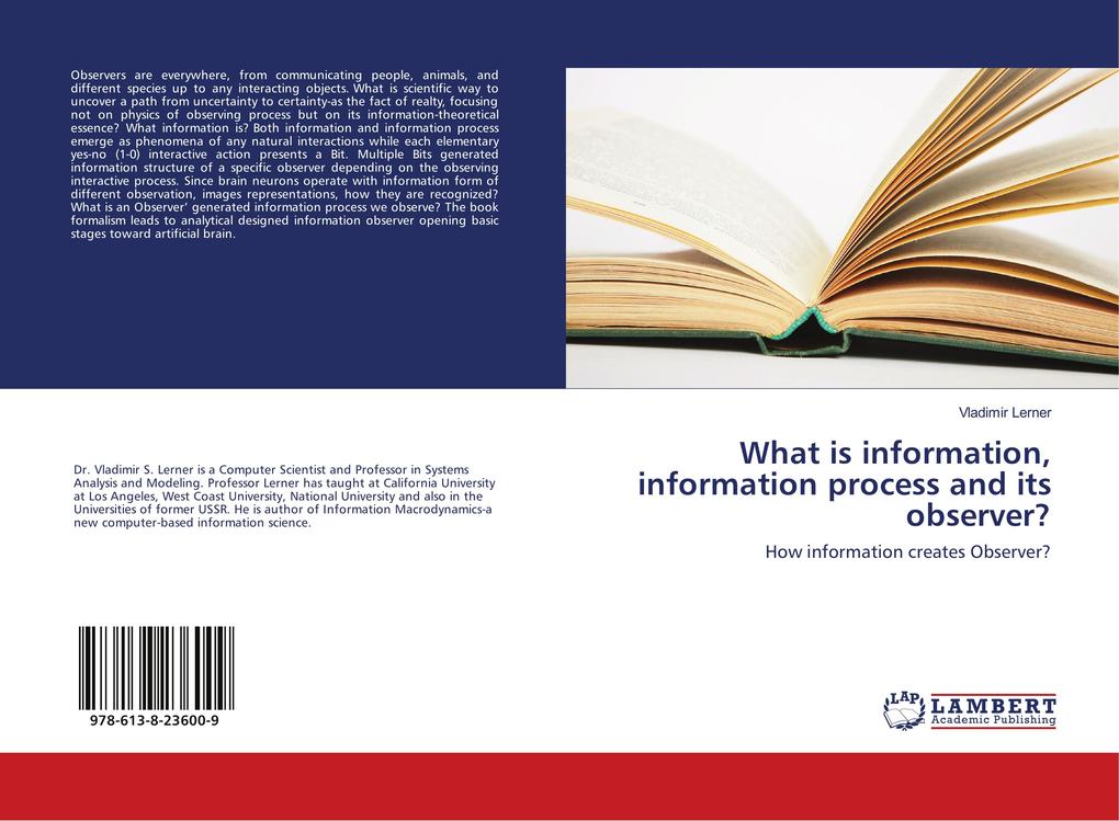 What is information information process and its observer?