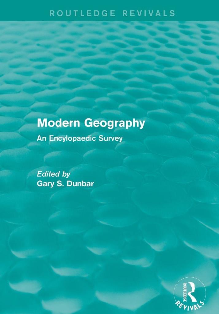 Modern Geography