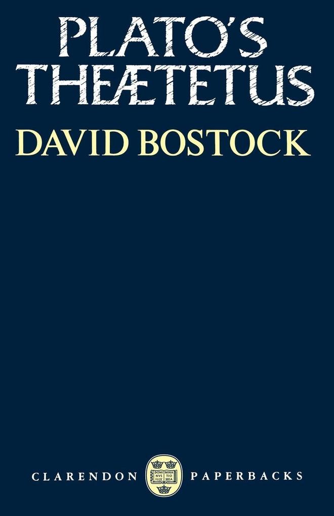 Plato's Theaetetus