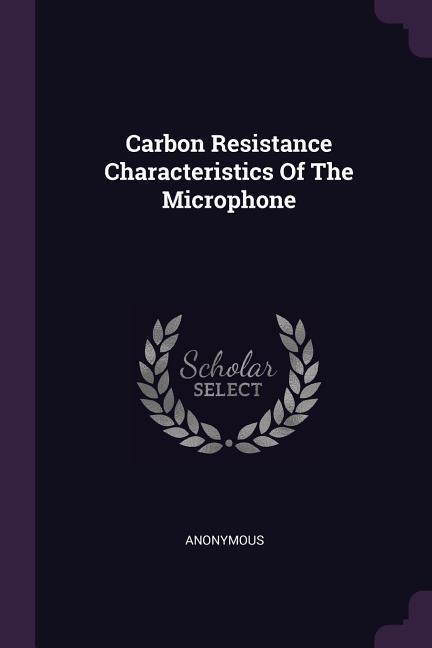 Carbon Resistance Characteristics Of The Microphone
