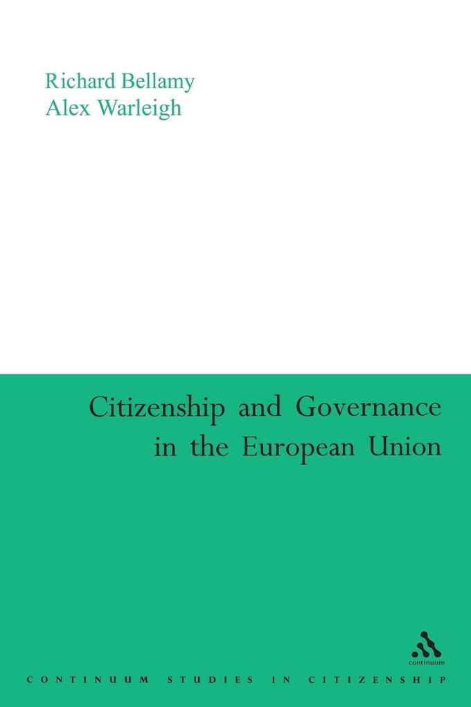 Citizenship and Governance in the European Union