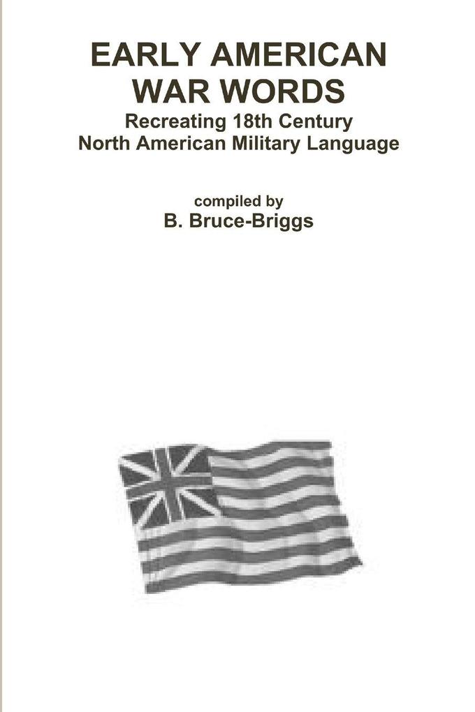 EARLY AMERICAN WAR WORDS