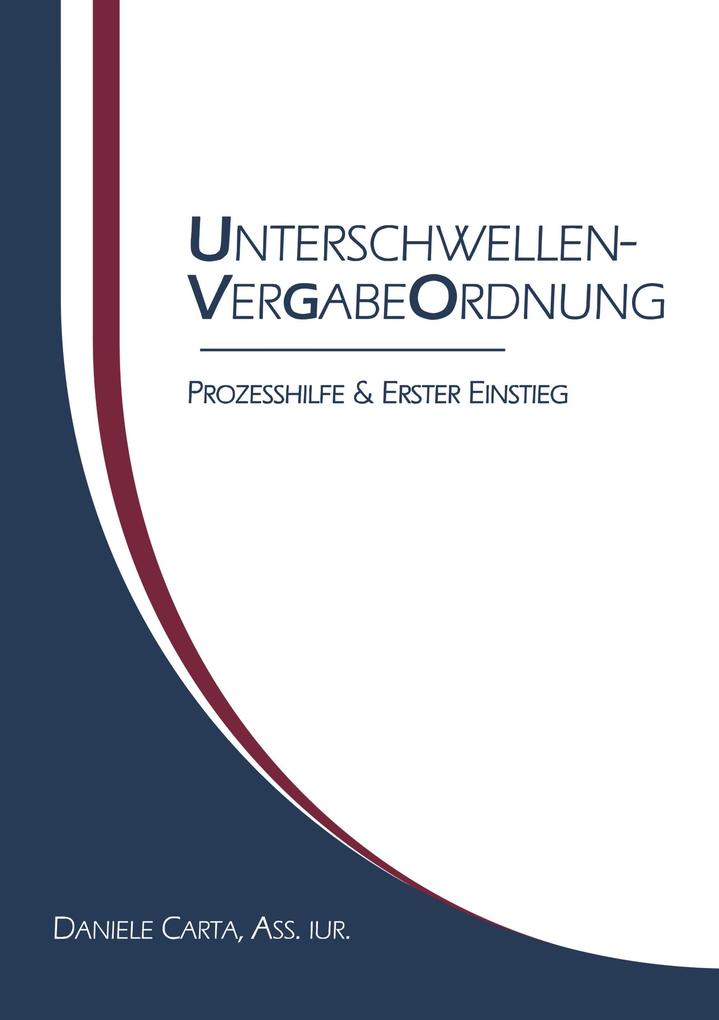 Unterschwellenvergabeordnung (UVgO)