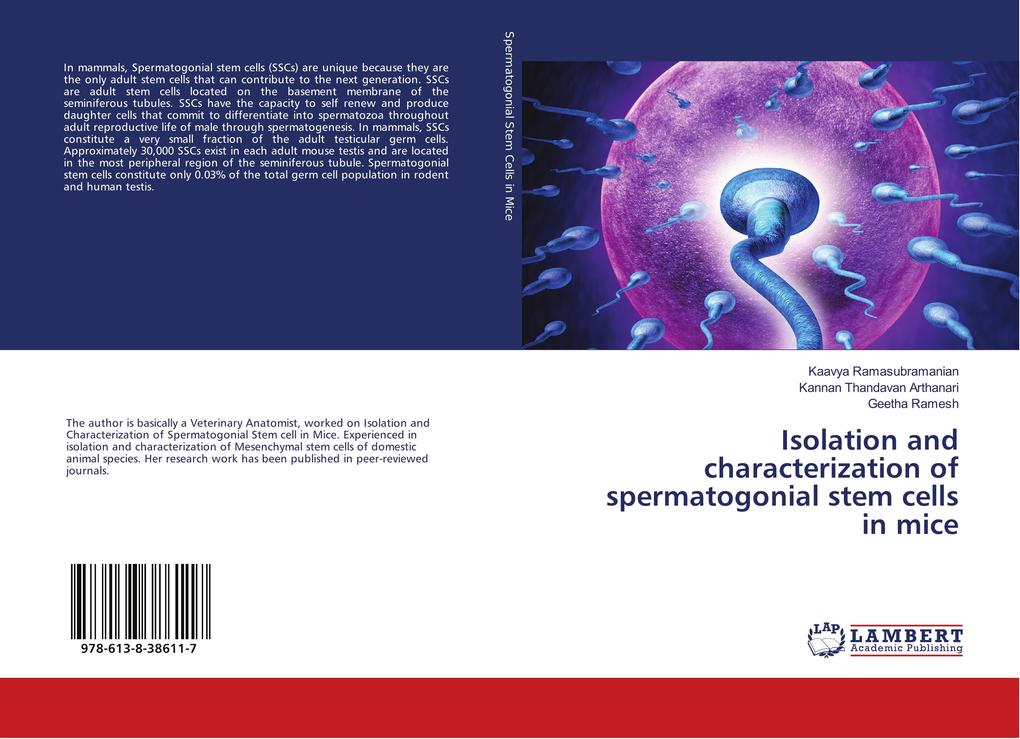 Isolation and characterization of spermatogonial stem cells in mice