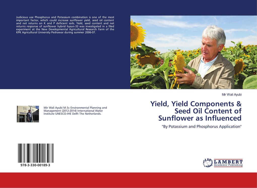 Yield Yield Components & Seed Oil Content of Sunflower as Influenced