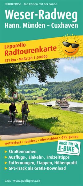 Weser-Radweg Hann. Münden - Cuxhaven